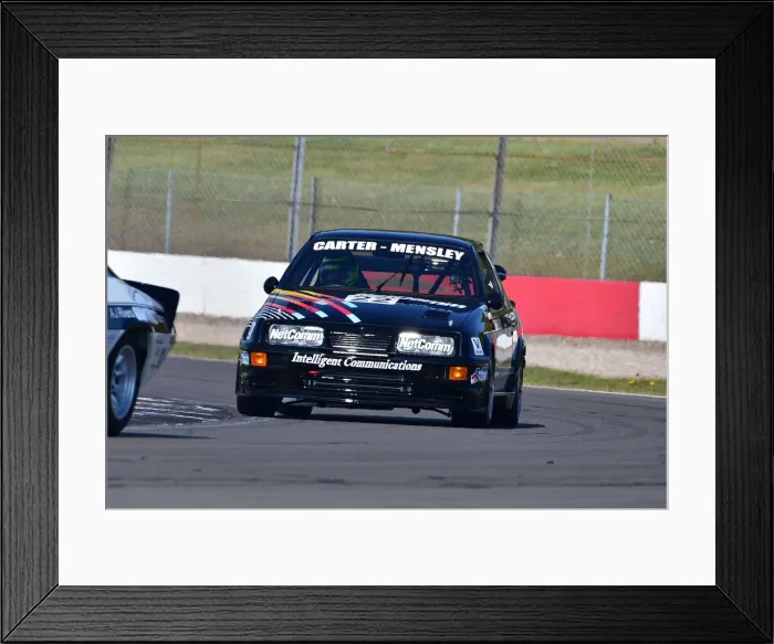 Framed Print : CM30 9870 Paul Mensley, Ford Sierra Cosworth Framed Print : CM30 9870 Paul Mensley, Ford Sierra Cosworth