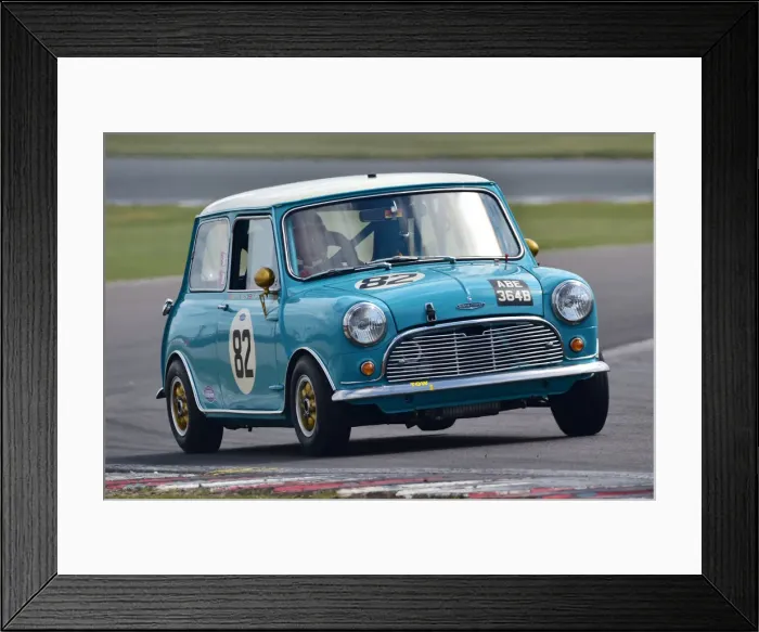 Framed Print : CM31 0579 Harvey Death, Rupert Deeth, Austin Mini Cooper S Framed Print : CM31 0579 Harvey Death, Rupert Deeth, Austin Mini Cooper S