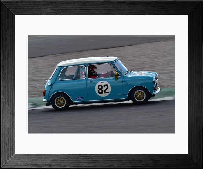 Framed Print : CM31 0778 Harvey Death, Rupert Deeth, Austin Mini Cooper S Framed Print : CM31 0778 Harvey Death, Rupert Deeth, Austin Mini Cooper S