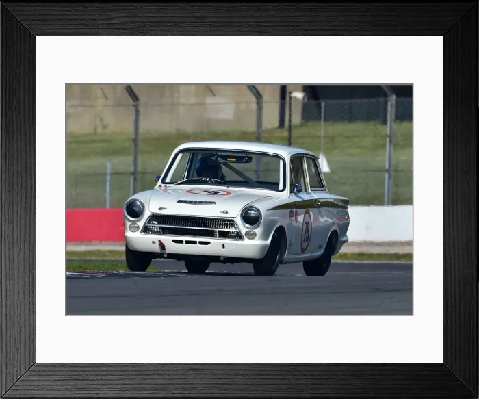 Framed Print : CM30 9816 Mark Martin, Ford Lotus Cortina Framed Print : CM30 9816 Mark Martin, Ford Lotus Cortina