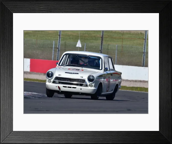 Framed Print : CM30 9937 Mark Martin, Ford Lotus Cortina Framed Print : CM30 9937 Mark Martin, Ford Lotus Cortina