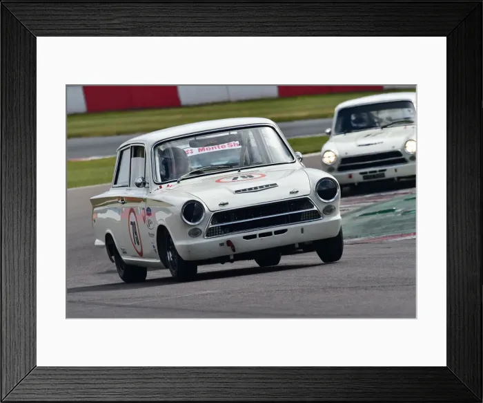 Framed Print : CM31 0640 Mark Martin, Ford Lotus Cortina Framed Print : CM31 0640 Mark Martin, Ford Lotus Cortina
