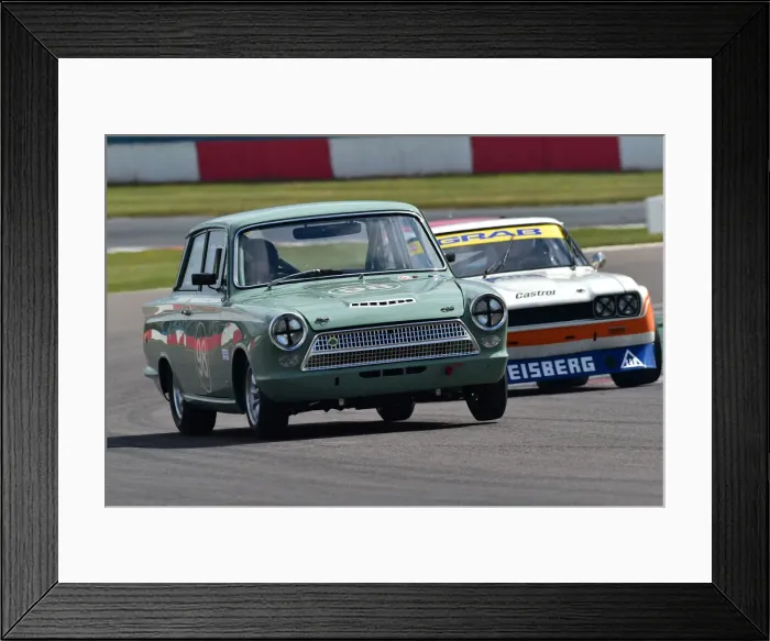 Framed Print : CM31 0677 Mark Burton, Graham Pattle, Ford Lotus Cortina Framed Print : CM31 0677 Mark Burton, Graham Pattle, Ford Lotus Cortina