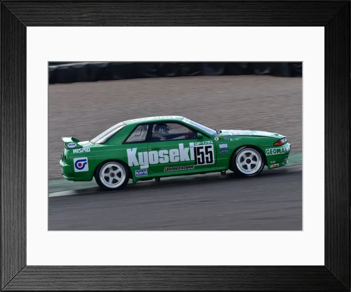 Framed Print : CM31 0802 Andy Middlehurst, Jonathan Bailey, Nissan Skyline Framed Print : CM31 0802 Andy Middlehurst, Jonathan Bailey, Nissan Skyline