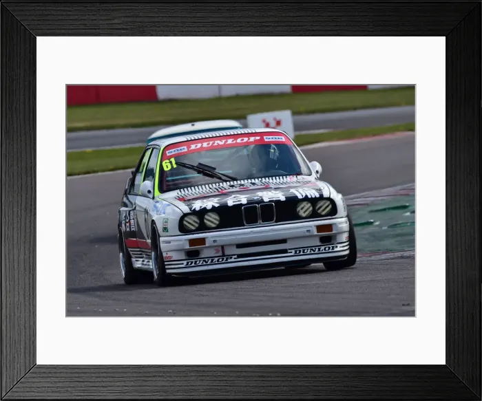 Framed Print : CM31 0715 Tom Houlbrook, BMW E30 M3