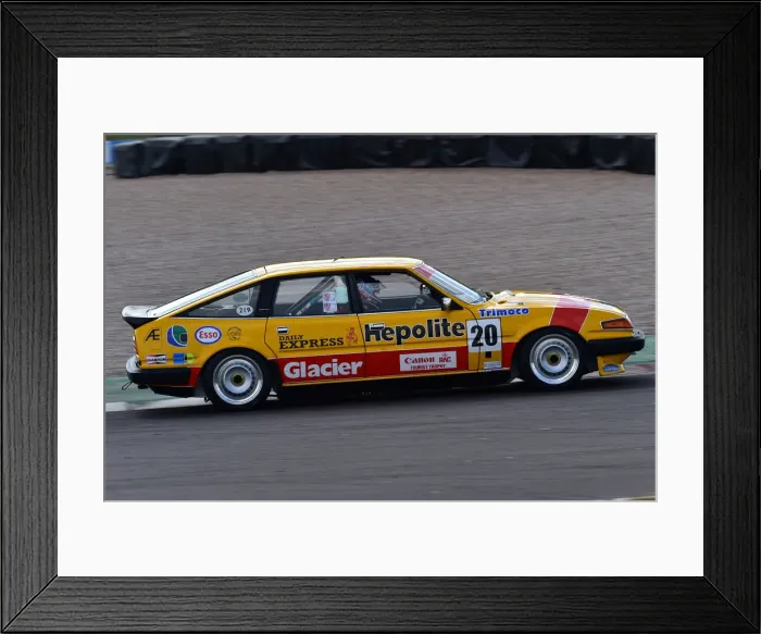 Framed Print : CM31 0746 Ken Clarke, Tim Clarke, Rover Vitesse SD1