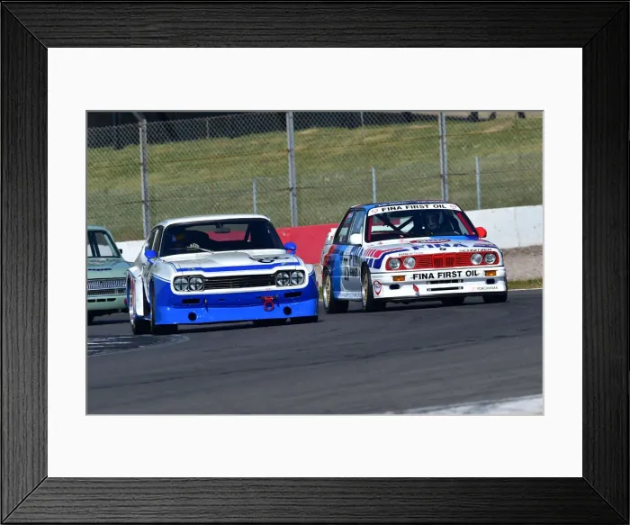 Framed Print : CM30 9757 Richard Kent, Chris Ward, Ford Broadspeed Capri, Nick Bartlett, BMW E30 M3 Framed Print : CM30 9757 Richard Kent, Chris Ward, Ford Broadspeed Capri, Nick Bartlett, BMW E30 M3