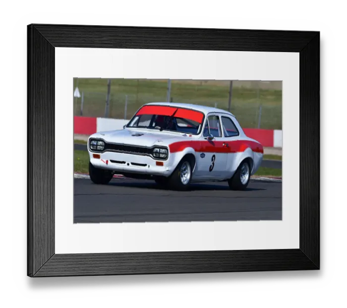 Framed Print : CM30 9747 Richard Dutton, Ford Escort Mk 1 Framed Print : CM30 9747 Richard Dutton, Ford Escort Mk 1