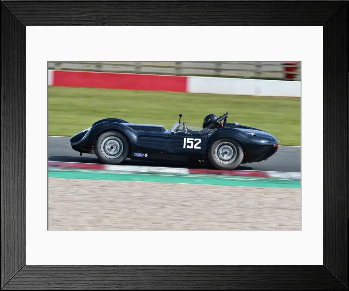 Framed Print : CM30 8991 John Spiers, Tiff Needell, Lister Jaguar Knobbly Framed Print : CM30 8991 John Spiers, Tiff Needell, Lister Jaguar Knobbly