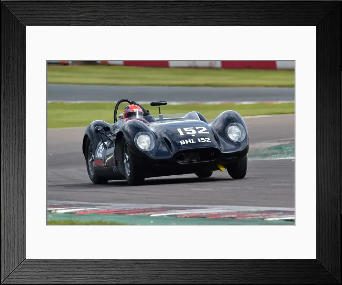 Framed Print : CM30 9068 John Spiers, Tiff Needell, Lister Jaguar Knobbly Framed Print : CM30 9068 John Spiers, Tiff Needell, Lister Jaguar Knobbly