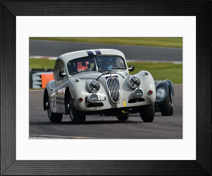Framed Print : CM30 9054 Marc Gordon, Read Gomm, Jaguar XK140