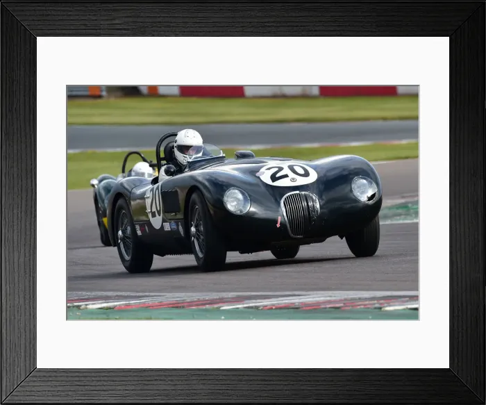 Framed Print : CM30 9064 Rudiger Friedrichs, Jaguar C-Type Framed Print : CM30 9064 Rudiger Friedrichs, Jaguar C-Type