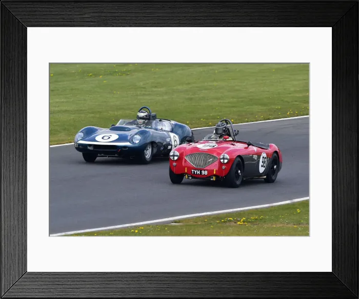 Framed Print : CM30 7989 James Cottingham, Oliver Bryant, Tojeiro Ecosse Jaguar Framed Print : CM30 7989 James Cottingham, Oliver Bryant, Tojeiro Ecosse Jaguar
