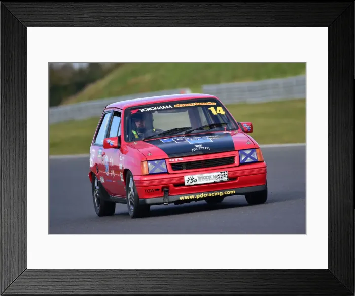 Framed Print : CM30 6812 Gavin Johnson, Vauxhall Nova GTE Framed Print : CM30 6812 Gavin Johnson, Vauxhall Nova GTE