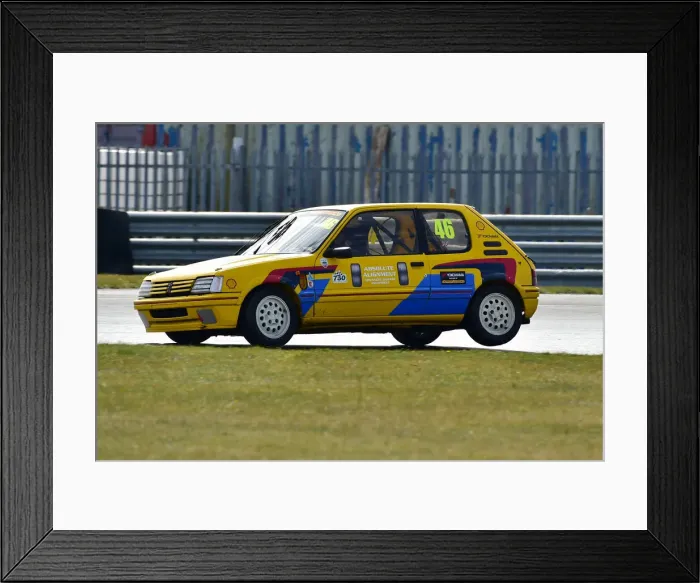 Framed Print : CM30 6863 Chris Dear, Peugeot 205 GTi Framed Print : CM30 6863 Chris Dear, Peugeot 205 GTi