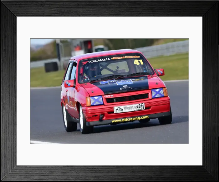 Framed Print : CM30 6809 Jason Wood, Vauxhall Nova GTE Framed Print : CM30 6809 Jason Wood, Vauxhall Nova GTE