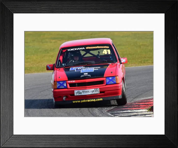 Framed Print : CM30 7524 Jason Wood, Vauxhall Nova GTE Framed Print : CM30 7524 Jason Wood, Vauxhall Nova GTE