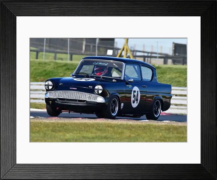 Framed Print : CM30 6780 Neil Wood, Ford Anglia, 105E