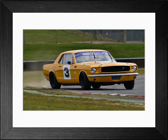 Framed Print : CM30 7359 Peter Hallford, Ford Mustang Framed Print : CM30 7359 Peter Hallford, Ford Mustang