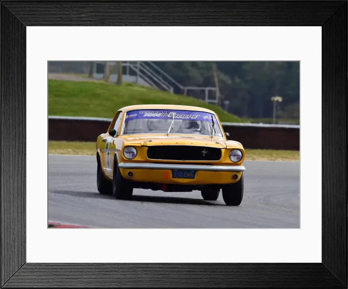 Framed Print : CM30 7442 Peter Hallford, Ford Mustang Framed Print : CM30 7442 Peter Hallford, Ford Mustang