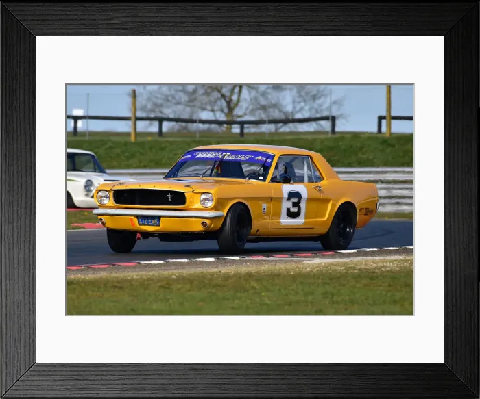 Framed Print : CM30 6689 Peter Hallford, Ford Mustang Framed Print : CM30 6689 Peter Hallford, Ford Mustang
