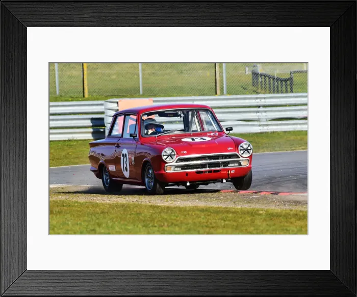 Framed Print : CM30 7793 Robyn Slater, Ford Lotus Cortina Framed Print : CM30 7793 Robyn Slater, Ford Lotus Cortina