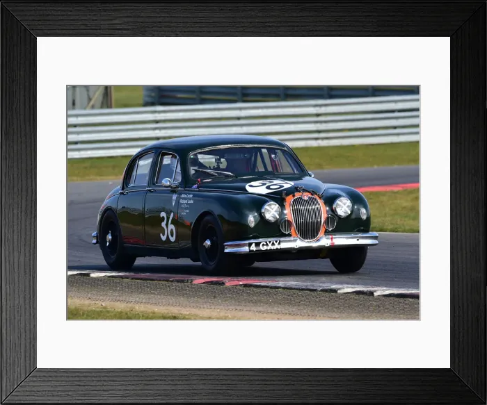 Framed Print : CM30 7578 Alice Locke, Richard Locke, Jaguar Mk1 Framed Print : CM30 7578 Alice Locke, Richard Locke, Jaguar Mk1