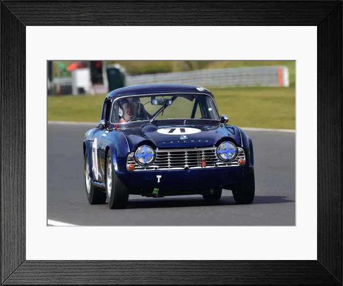 Framed Print : CM30 6898 Allan Ross-Jones, Triumph TR4 Framed Print : CM30 6898 Allan Ross-Jones, Triumph TR4