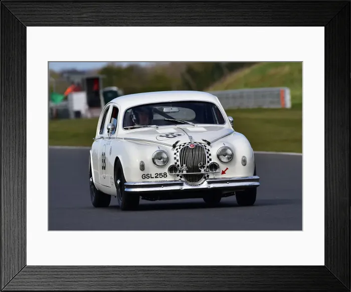 Framed Print : CM30 6893 Glenn Pearson, Peter Dorlin, Jaguar Mk1 Framed Print : CM30 6893 Glenn Pearson, Peter Dorlin, Jaguar Mk1