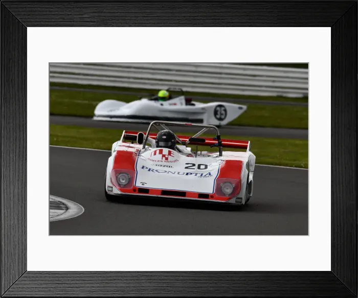 Framed Print : CJM-P 0366 Neil Armstrong, Lola T296 Framed Print : CJM-P 0366 Neil Armstrong, Lola T296