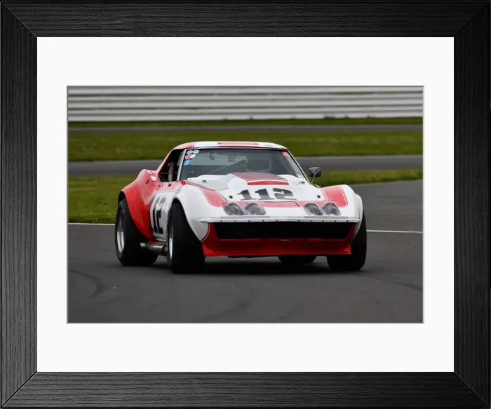 Framed Print : CJM-P 0352 Peter Hallford, Chevrolet Corvette Framed Print : CJM-P 0352 Peter Hallford, Chevrolet Corvette