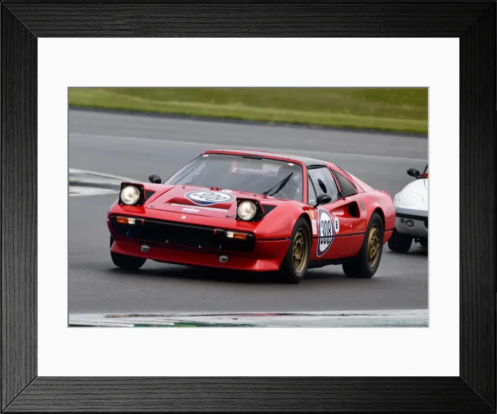 Framed Print : CJM-P 0516 Greg Thornton, Ferrari 308 GTS Framed Print : CJM-P 0516 Greg Thornton, Ferrari 308 GTS