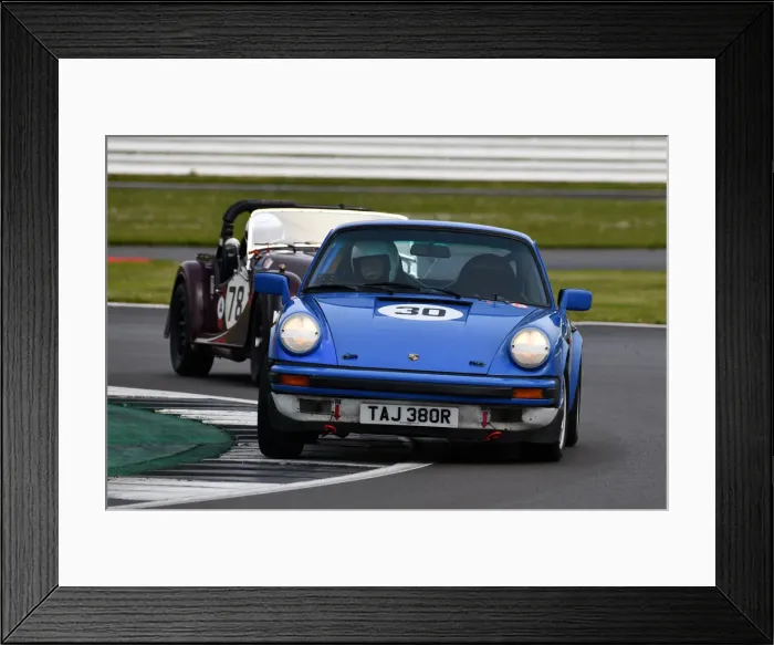 Framed Print : CJM-P 0551 John Williams, Porsche 911SC Framed Print : CJM-P 0551 John Williams, Porsche 911SC