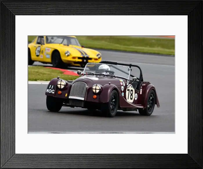 Framed Print : CJM-P 0507 Richard Plant, Morgan Plus 8 Framed Print : CJM-P 0507 Richard Plant, Morgan Plus 8