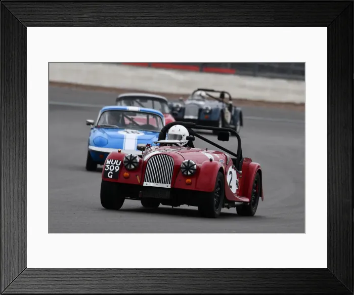 Framed Print : CJM-P 0730 Peter Garland, Morgan Plus 8 Framed Print : CJM-P 0730 Peter Garland, Morgan Plus 8