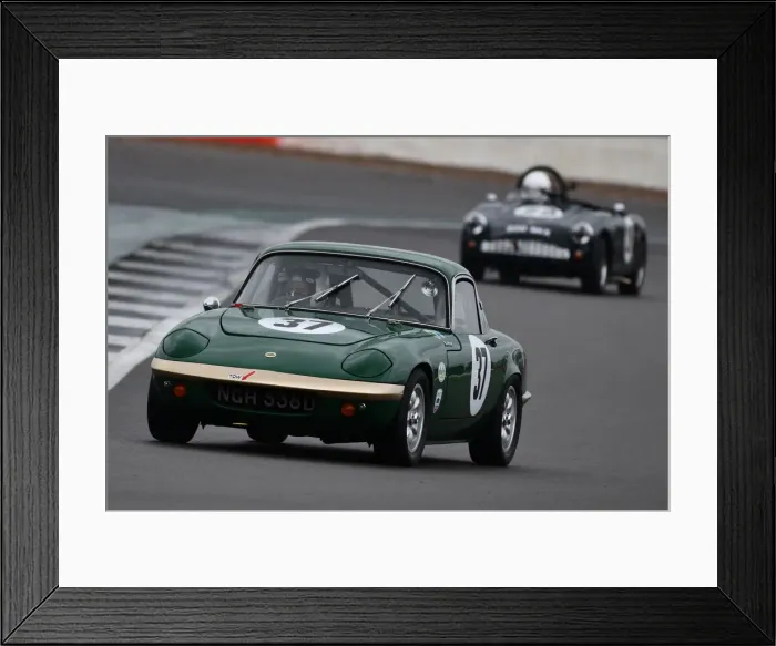 Framed Print : CJM-P 0770 Mervyn Selwyn, Lotus Elan S3 Framed Print : CJM-P 0770 Mervyn Selwyn, Lotus Elan S3