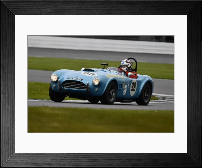 Framed Print : CJM-P 0804 Kevin Kivlochan, AC Cobra Framed Print : CJM-P 0804 Kevin Kivlochan, AC Cobra