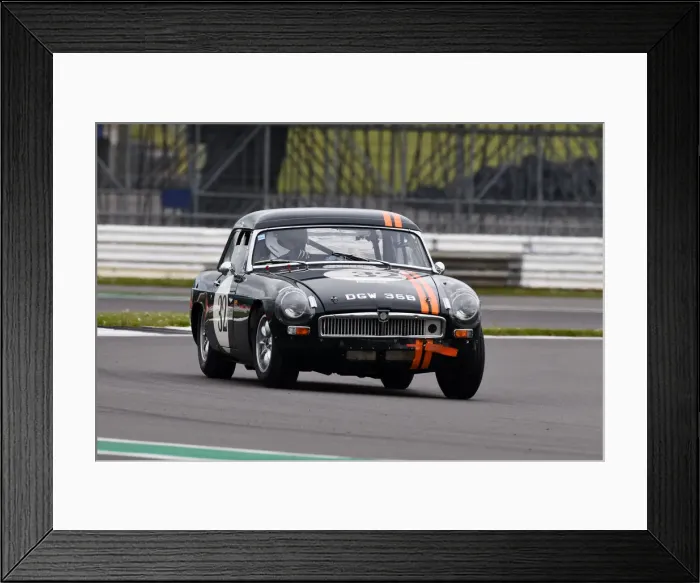 Framed Print : CJM-P 0014 Oliver Marcais, MG B Framed Print : CJM-P 0014 Oliver Marcais, MG B