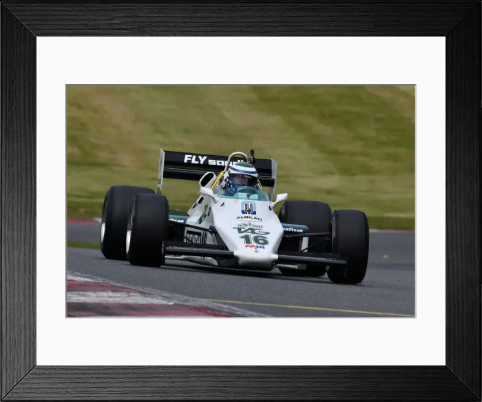 Framed Print : CJM-P 0929 Mark Hazell, Williams FW08C Framed Print : CJM-P 0929 Mark Hazell, Williams FW08C