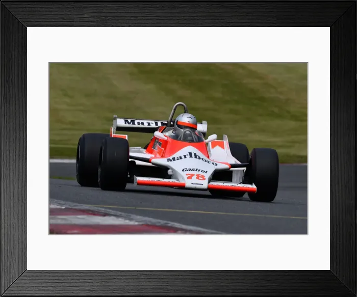 Framed Print : CJM-P 0939 Warren Briggs, McLaren M29 Framed Print : CJM-P 0939 Warren Briggs, McLaren M29