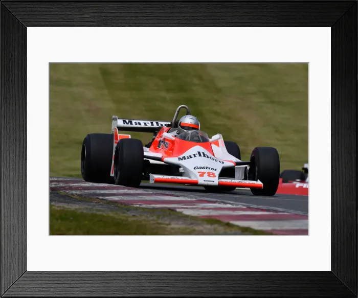 Framed Print : CJM-P 0945 Warren Briggs, McLaren M29 Framed Print : CJM-P 0945 Warren Briggs, McLaren M29