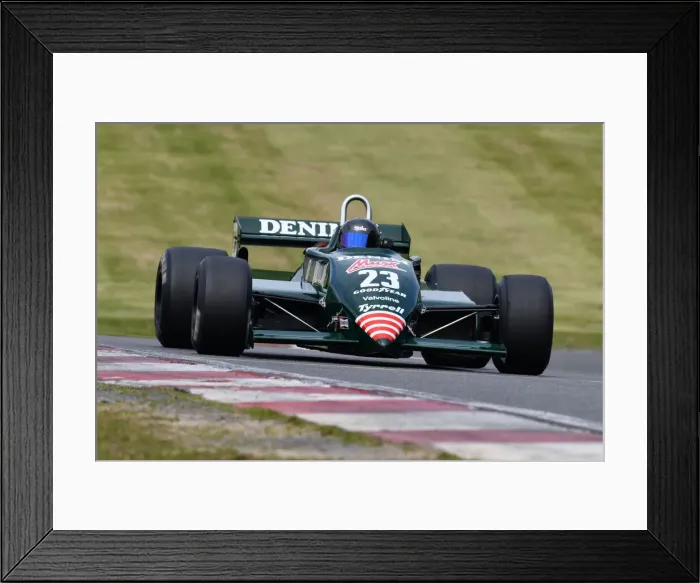 Framed Print : CJM-P 0952 Ken Tyrrell, Tyrrell 011 Framed Print : CJM-P 0952 Ken Tyrrell, Tyrrell 011