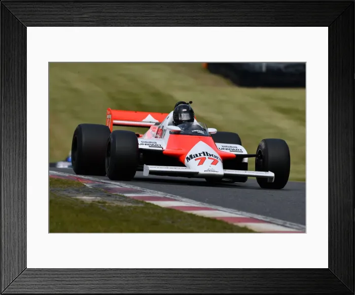 Framed Print : CJM-P 0970 Steve Hartley, McLaren MP4-1 Framed Print : CJM-P 0970 Steve Hartley, McLaren MP4-1