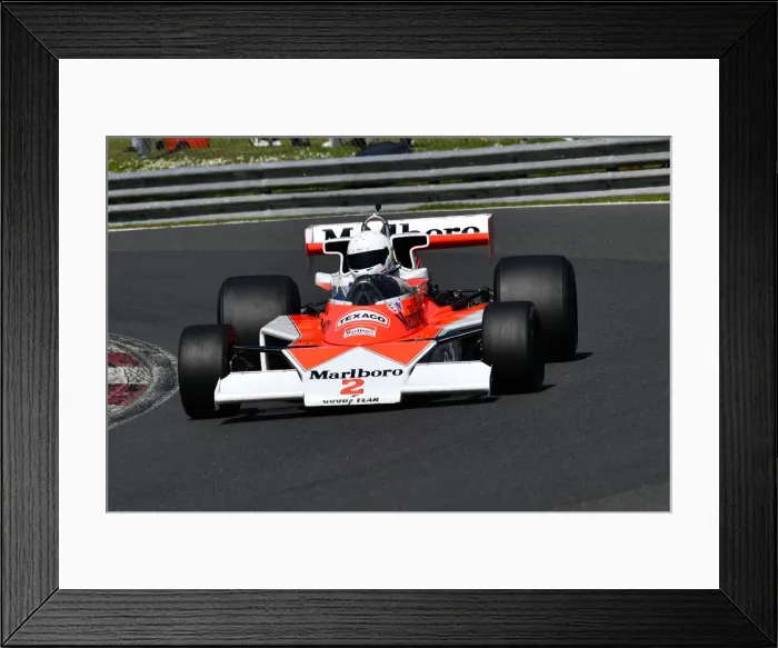 Framed Print : CJM-P 1316 Lukas Halusa, McLaren M23 Framed Print : CJM-P 1316 Lukas Halusa, McLaren M23