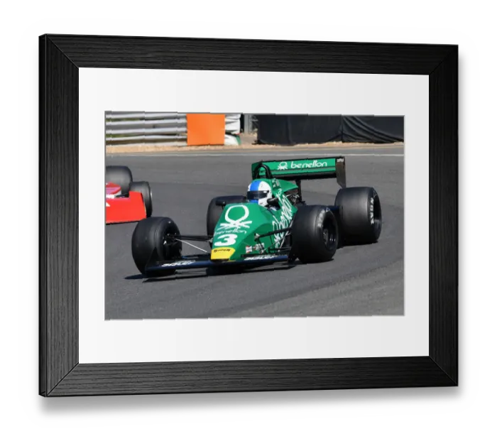 Framed Print : CJM-P 1324 Ian Simmonds, Tyrrell 012