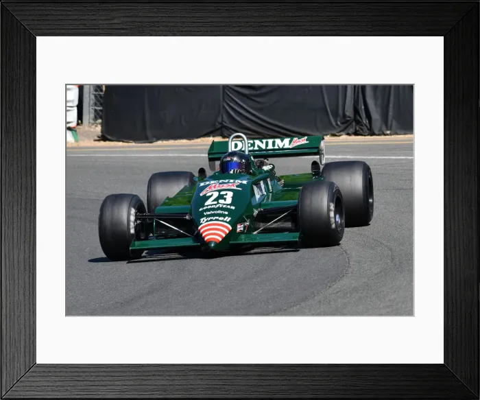 Framed Print : CJM-P 1325 Ken Tyrrell, Tyrrell 011 Framed Print : CJM-P 1325 Ken Tyrrell, Tyrrell 011