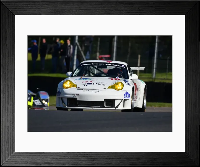 Framed Print : CJM-P 1489 Marcus Jewell, Ben Clucas, Porsche 996 RSR