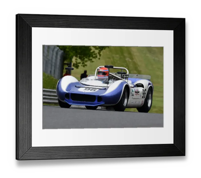 Framed Print : CJM-P 1274 Tiff Needell, McLaren M1B Framed Print : CJM-P 1274 Tiff Needell, McLaren M1B