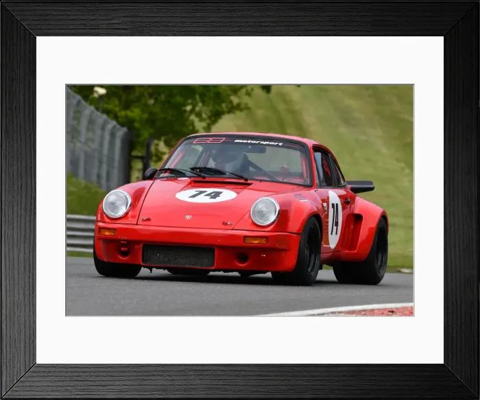Framed Print : CJM-P 1253 Mark Bates, James Bates, Porsche 911 RSR Framed Print : CJM-P 1253 Mark Bates, James Bates, Porsche 911 RSR
