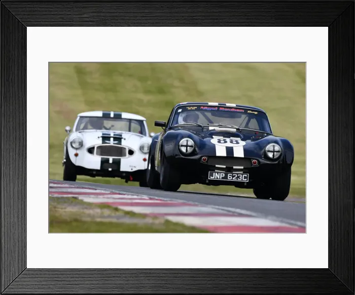 Framed Print : CJM-P 1098 John Davison, Oliver Reuben, TVR Griffith Framed Print : CJM-P 1098 John Davison, Oliver Reuben, TVR Griffith